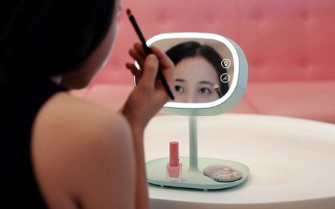 创意LED化妆镜台灯_星空礼物街