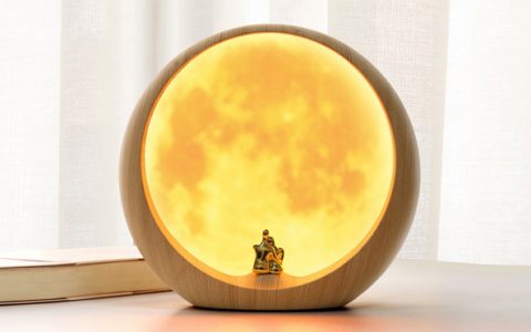 月球USB充电创意小夜灯_星空礼物街