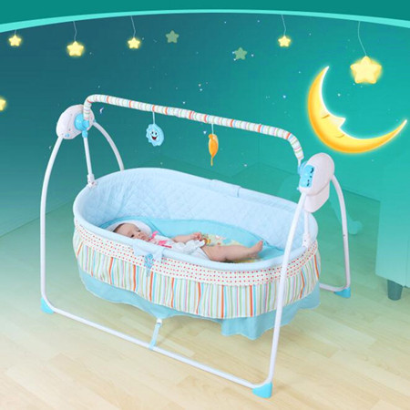 婴儿摇篮电动摇篮床宝宝摇摇床哄娃神器哄睡婴儿床智能安抚小摇床