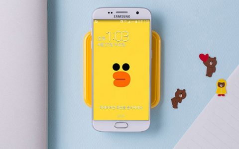 Line Friends布朗熊无线快充底座