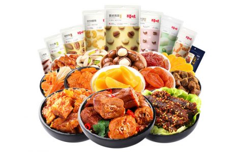 百草味网红零食大礼包【月销量40万】