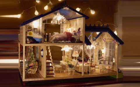 智趣屋diy小屋普罗旺斯拼装房