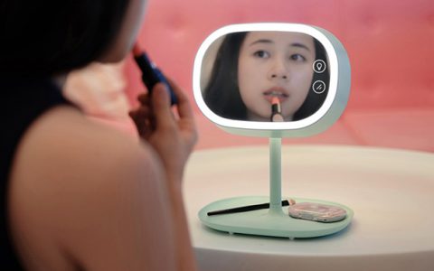 创意LED化妆镜台灯