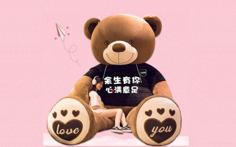超大号泰迪熊公仔